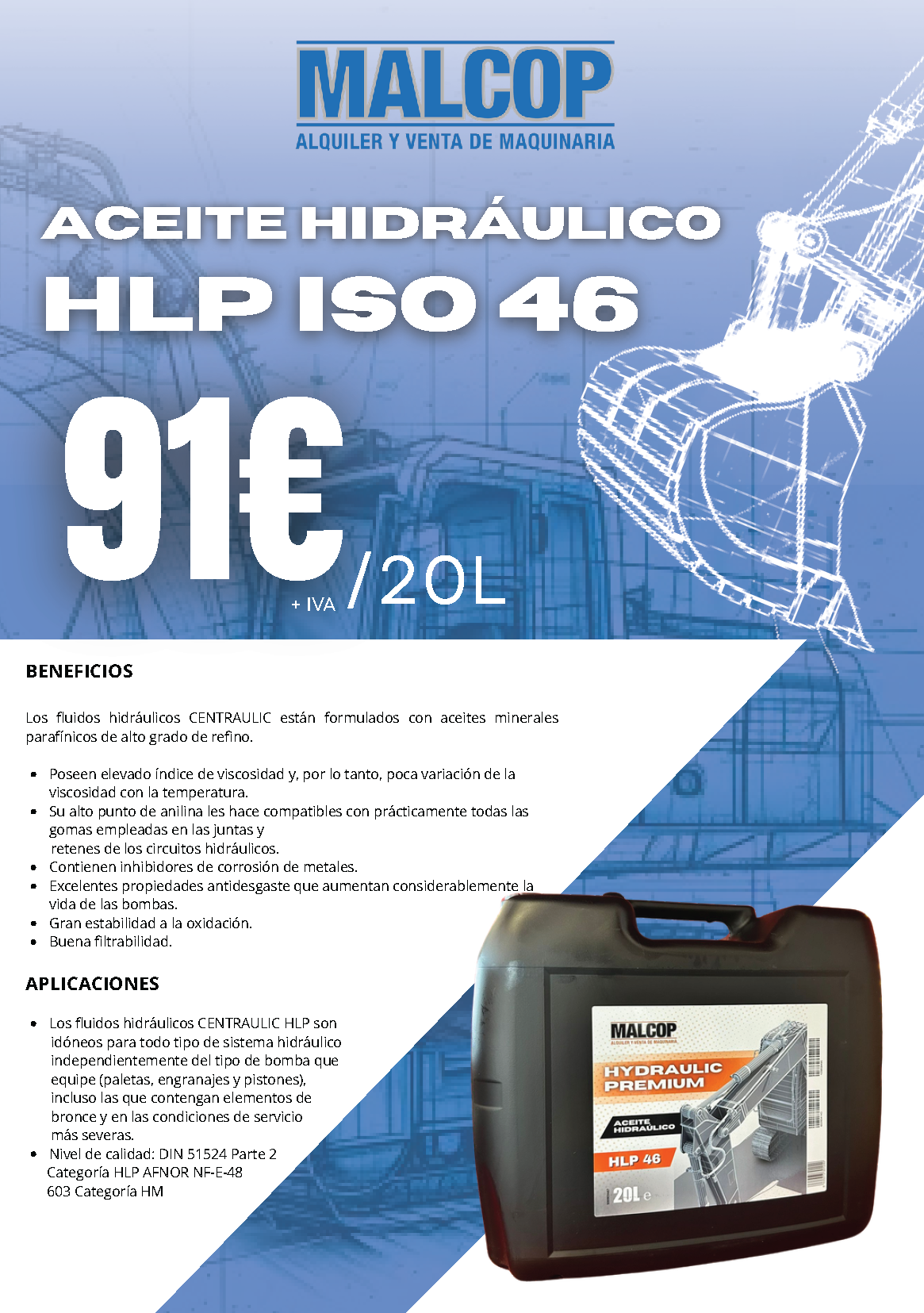 FOLLETO ACEITE HLP ISO 46 (003)